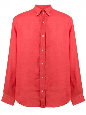 Рубашка Martin Bluemint. Цвет: красный