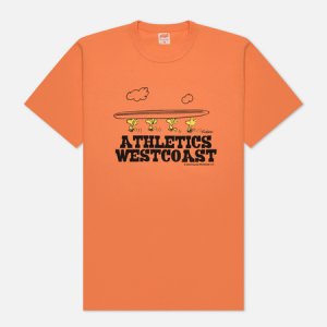 Мужская футболка Surf West TSPTR. Цвет: оранжевый
