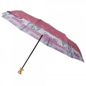 Зонт Braccialini. Цвет: бордовый