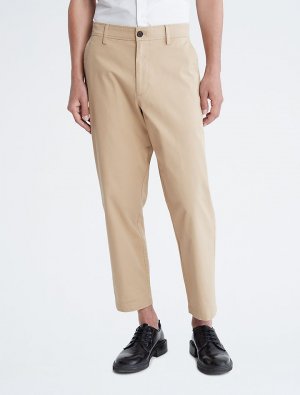 Укороченные брюки чинос с зауженными штанинами Calvin Klein