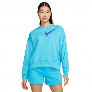 Свитшот Sportswear City Utility Oversized French Terry Crew Neck, голубой/синий Nike