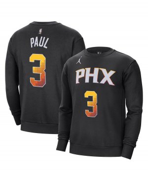 Мужской пуловер с именем и номером бренда Chris Paul Black Phoenix Suns Jordan