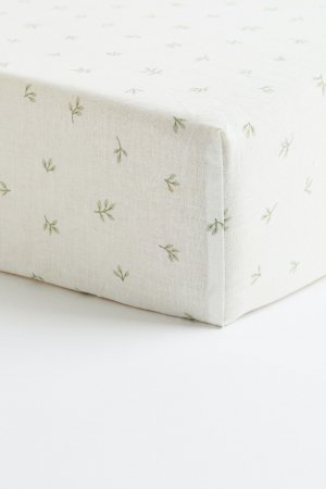 Простыня на подкладке для детской кроватки H&M