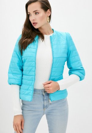 Куртка утепленная EMI. Цвет: голубой