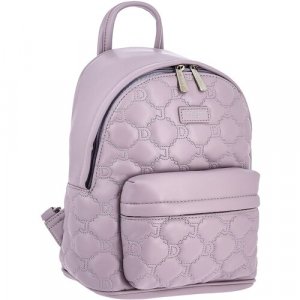 Рюкзак , фактура рельефная, гладкая, фиолетовый DAVID JONES. Цвет: фиолетовый/сиреневый