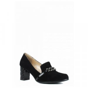 Туфли , размер 35, черный Ascalini. Цвет: черный
