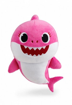 Игрушка мягкая WowWee Baby Shark, 45 см. Цвет: розовый