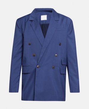 Шерстяной пиджак , синий American Vintage