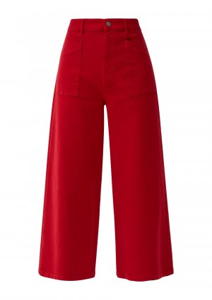 Широкие джинсы S.Oliver, красный s.Oliver