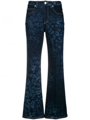 Расклешенные леопардовые джинсы Sonia Rykiel