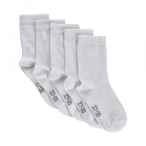 Носки Ankle Solid 5 Pack, белый Minymo