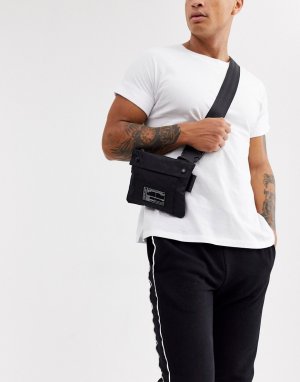 Черная сумка через плечо -Черный New Look