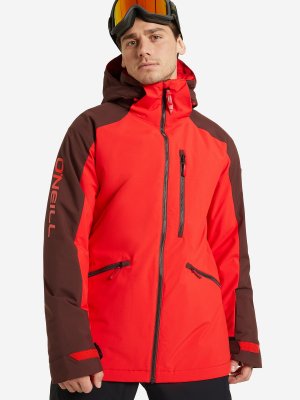 Куртка утепленная мужская ONeill Diabase, Красный, размер 46-48 O'Neill. Цвет: красный