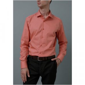 Рубашка , размер 40 176-182, оранжевый Allan Neumann. Цвет: оранжевый