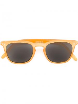 Солнцезащитные очки See Concept. Цвет: жёлтый и оранжевый