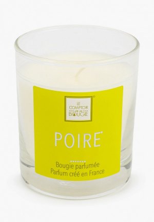 Свеча ароматическая Arome Le Comptoir De Paris POIRE. Цвет: белый