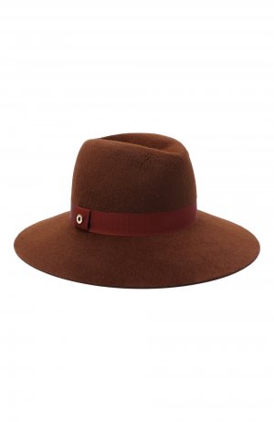 Фетровая шляпа Loro Piana. Цвет: коричневый