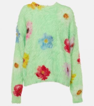 Цветочный свитер , зеленый Acne Studios