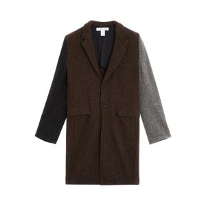 Куртка Comme Des Garçons SHIRT Knit Woven 'Brown Mix', коричневый