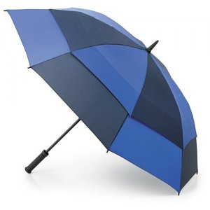 Зонт-трость , мультиколор FULTON. Цвет: черный/синий