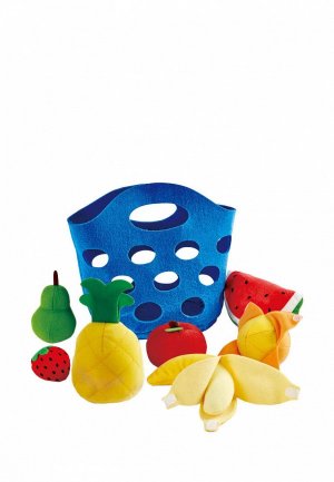 Набор игровой Hape Корзина с фруктами. Цвет: разноцветный