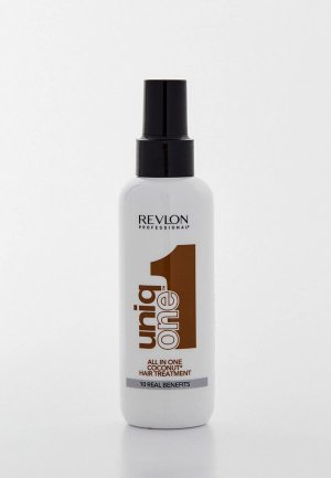 Спрей для волос Revlon Professional -маска UNIQ ONE ежедневного ухода, coconut, 150 мл. Цвет: прозрачный
