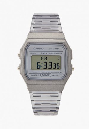 Часы Casio F-91WS-8EF. Цвет: серебряный
