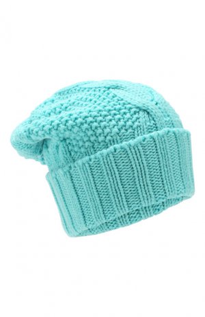 Кашемировая шапка Kashja` Cashmere. Цвет: синий