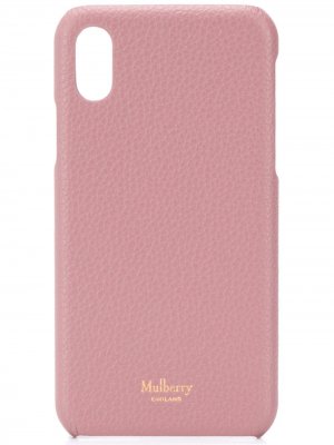 Фактурный чехол для iPhone X Mulberry. Цвет: розовый