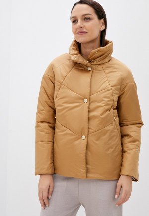 Куртка утепленная Baon. Цвет: бежевый