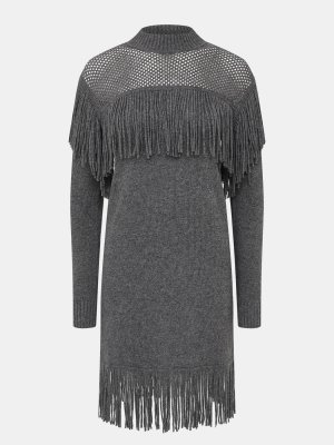 Платья Pinko. Цвет: серый