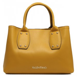 Дорожные и спортивные сумки Valentino. Цвет: желтый