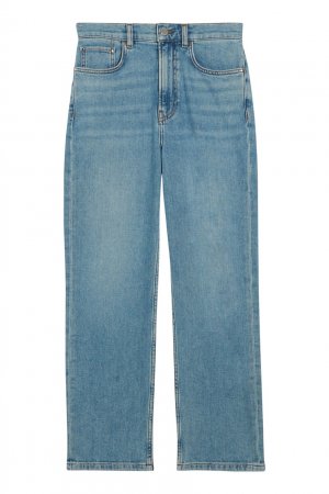 Голубые прямые джинсы Paquito Bis Claudie Pierlot. Цвет: голубой
