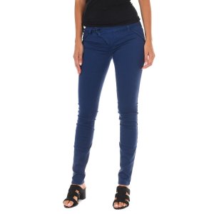 Длинные джинсовые брюки из эластичной ткани 10DBF0312-G291 женщина MET