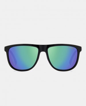 Прямоугольные мужские солнцезащитные очки темно-синего цвета , темно-синий Carrera