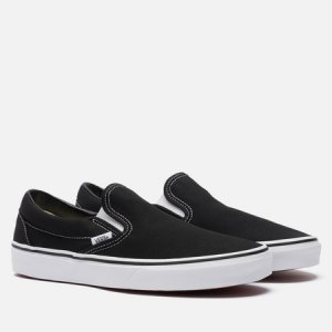 Кеды Classic Slip-On Vans. Цвет: чёрный