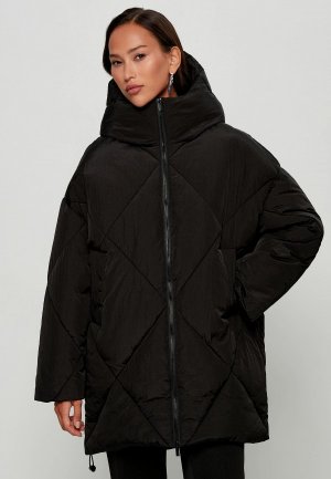 Куртка утепленная Zarina. Цвет: черный