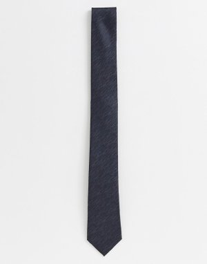 Однотонный галстук -Серый French Connection