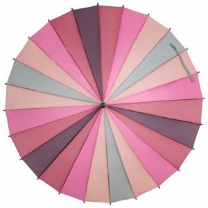 Зонт-трость , механика, купол 99 см, для женщин, розовый molti. Цвет: розовый