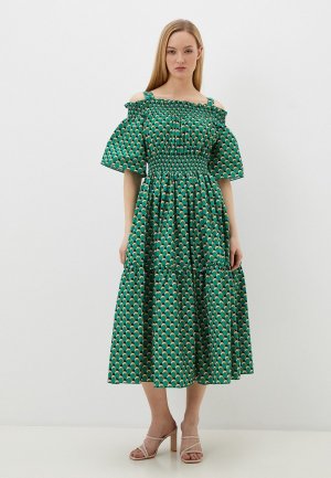 Платье MadaM T. Цвет: зеленый