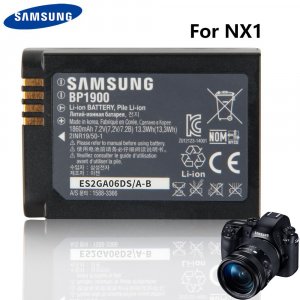 Оригинальный запасной аккумулятор для камеры BP1900 умной NX1, 1860 мАч Samsung