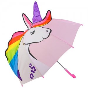 Зонт «Единорог» 46 см Mary Poppins. Цвет: розовый