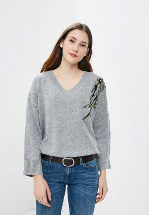 Пуловер Trucco. Цвет: серый
