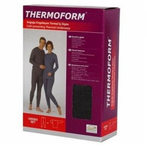 Комплект термобелья , размер XXXL 54-56, серый Thermoform. Цвет: серый