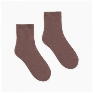 Женские носки , размер 36/39, коричневый Minaku. Цвет: коричневый