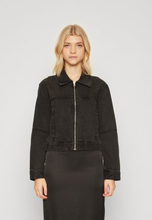 Джинсовая куртка JACKET , цвет black Abercrombie & Fitch