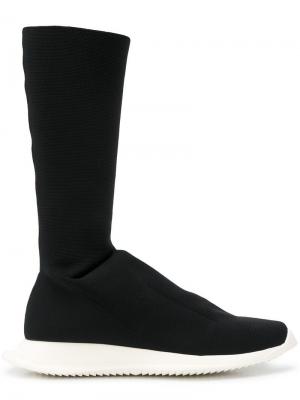 Кроссовки-носки Rick Owens DRKSHDW. Цвет: черный