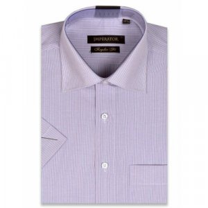 Рубашка , размер 38 ворот/176-182, фиолетовый Maestro. Цвет: сиреневый/фиолетовый