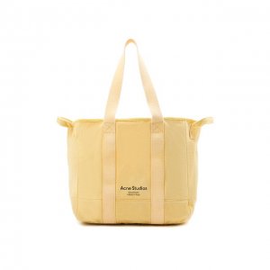 Сумка-тоут Acne Studios. Цвет: жёлтый