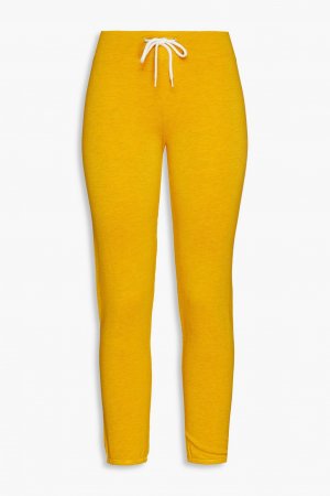 Спортивные брюки из французского махра MONROW, шафрановый Monrow